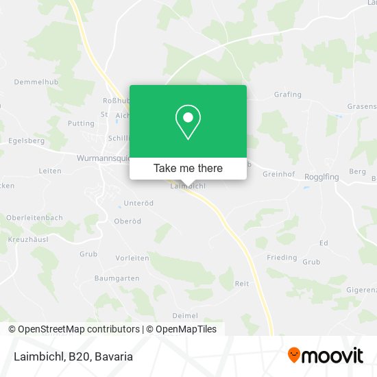Карта Laimbichl, B20