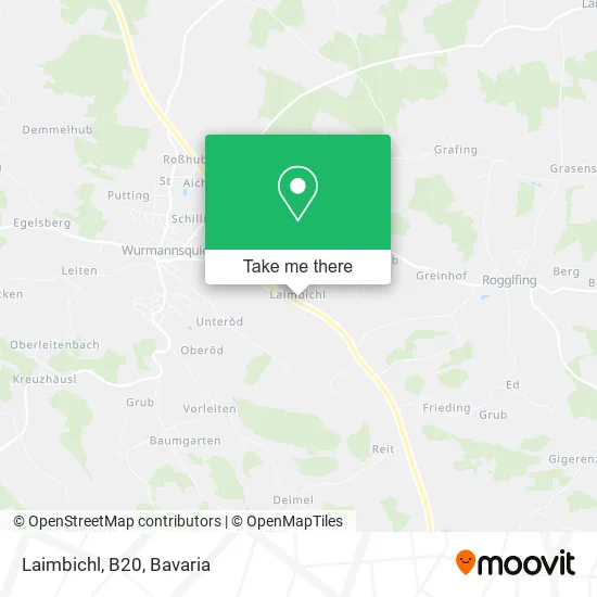 Карта Laimbichl, B20