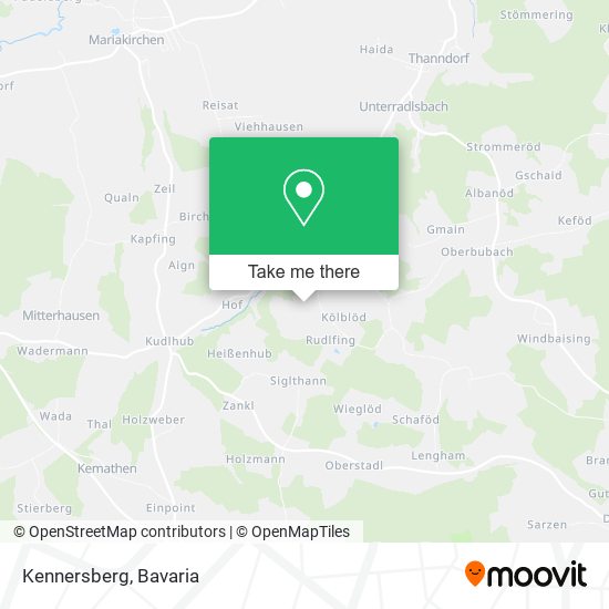 Карта Kennersberg