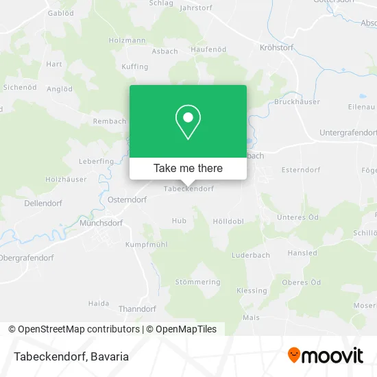 Карта Tabeckendorf