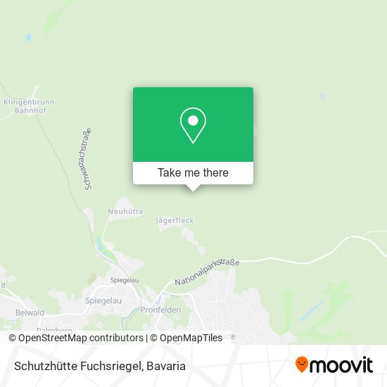 Schutzhütte Fuchsriegel map