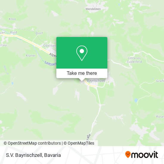 Карта S.V. Bayrischzell
