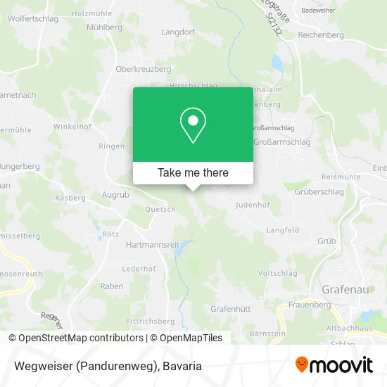 Карта Wegweiser (Pandurenweg)