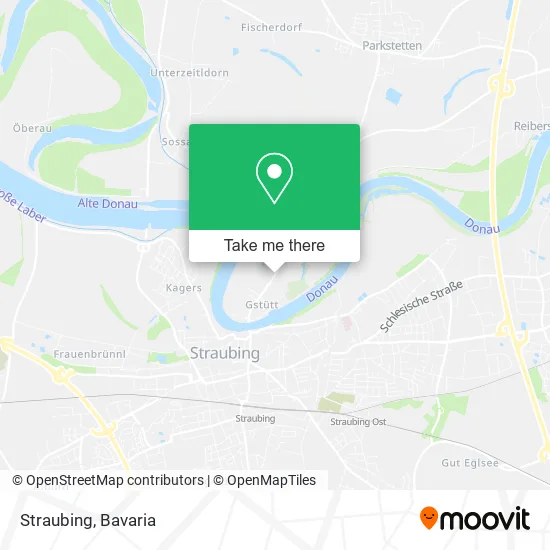 Карта Straubing