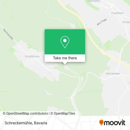 Карта Schreckemühle
