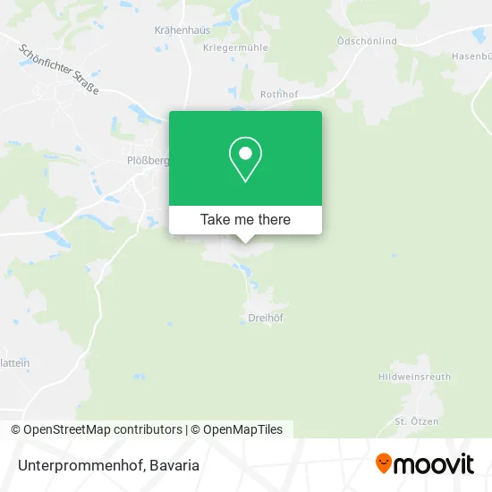 Карта Unterprommenhof