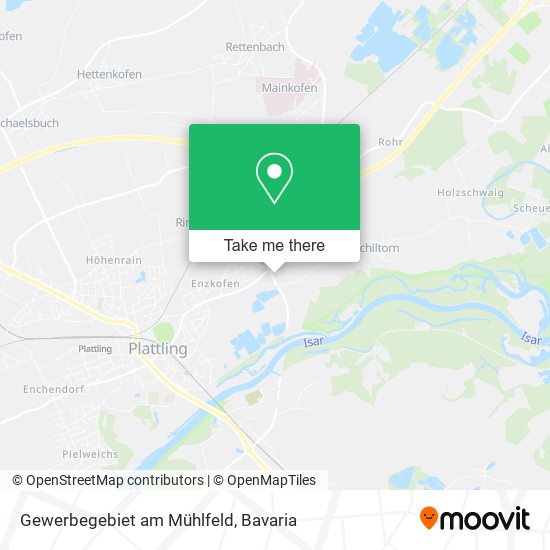 Gewerbegebiet am Mühlfeld map