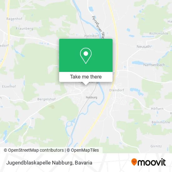 Карта Jugendblaskapelle Nabburg