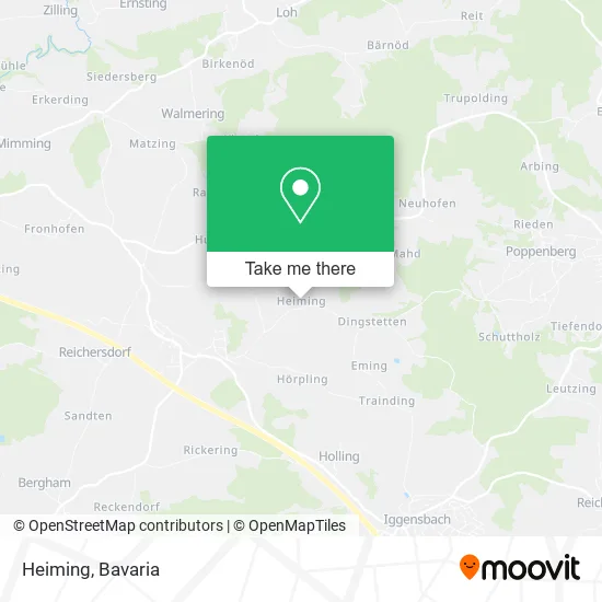 Карта Heiming