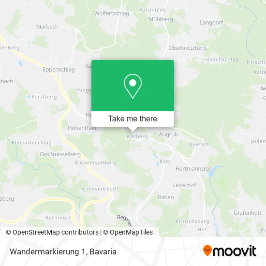 Карта Wandermarkierung 1