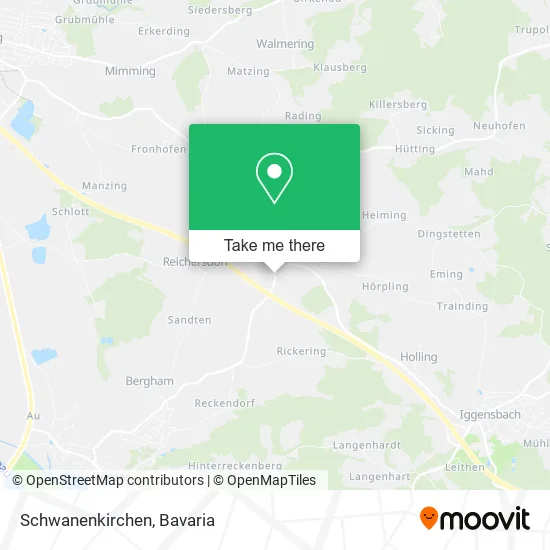 Карта Schwanenkirchen