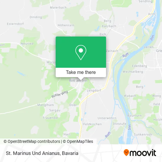 Карта St. Marinus Und Anianus