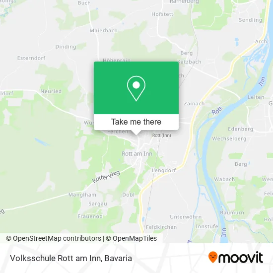 Карта Volksschule Rott am Inn