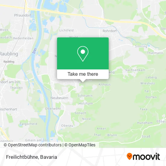 Карта Freilichtbühne