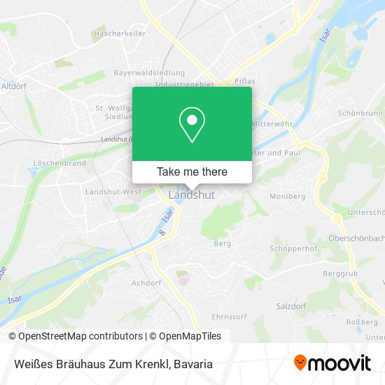 Weißes Bräuhaus Zum Krenkl map