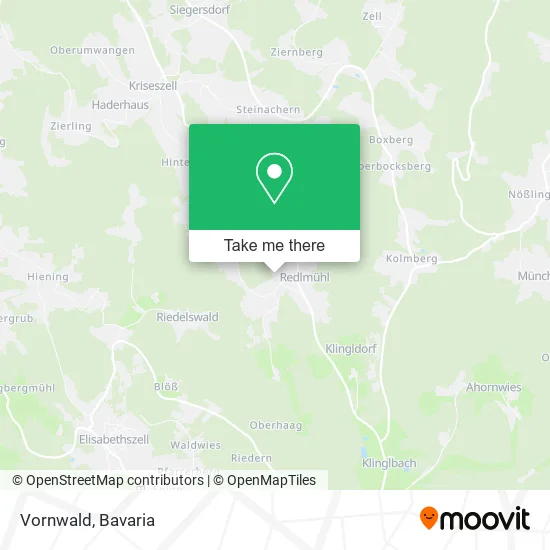 Карта Vornwald