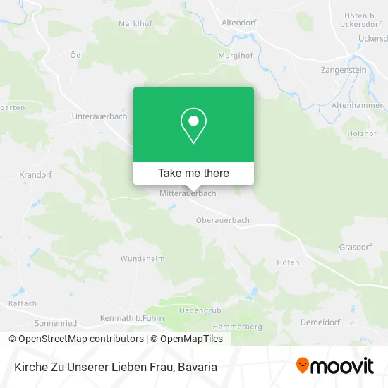 Карта Kirche Zu Unserer Lieben Frau