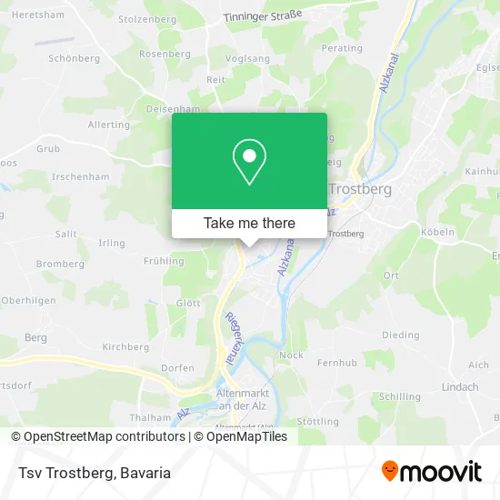Карта Tsv Trostberg