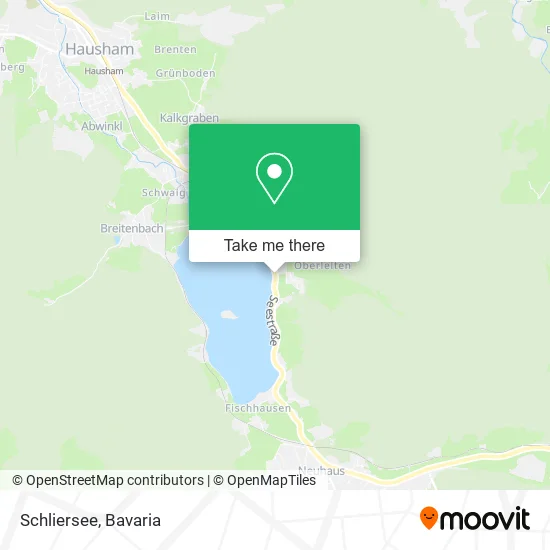 Карта Schliersee