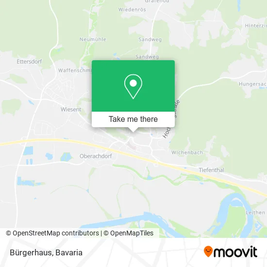 Карта Bürgerhaus