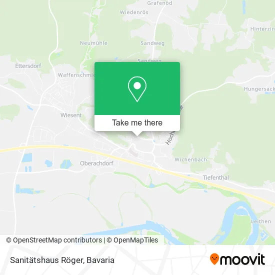 Карта Sanitätshaus Röger