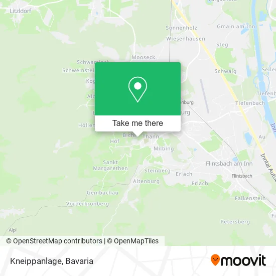 Карта Kneippanlage