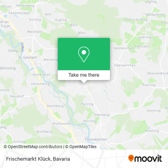 Карта Frischemarkt Klück