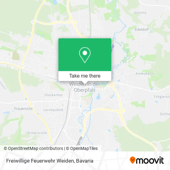 Карта Freiwillige Feuerwehr Weiden