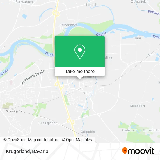 Карта Krügerland