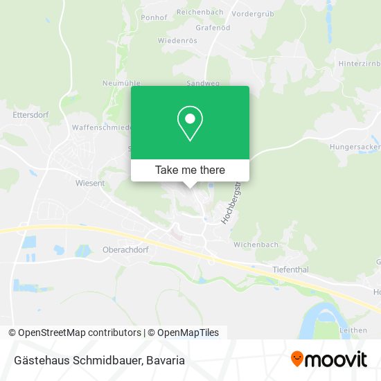 Gästehaus Schmidbauer map