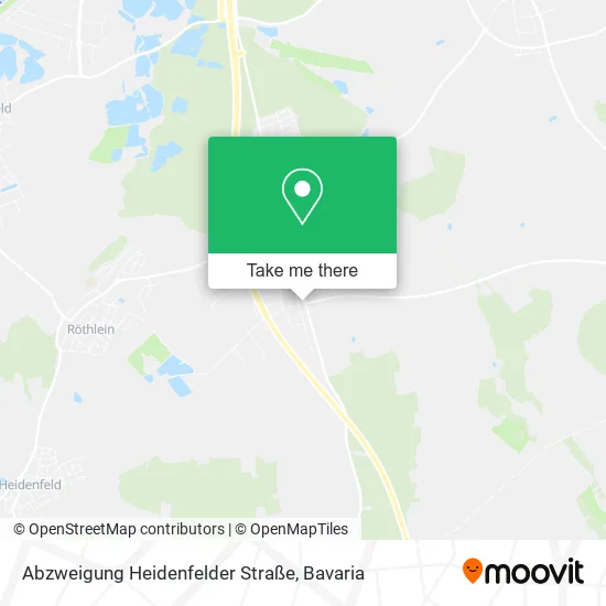 Карта Abzweigung Heidenfelder Straße