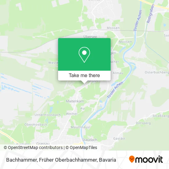 Карта Bachhammer, Früher Oberbachhammer