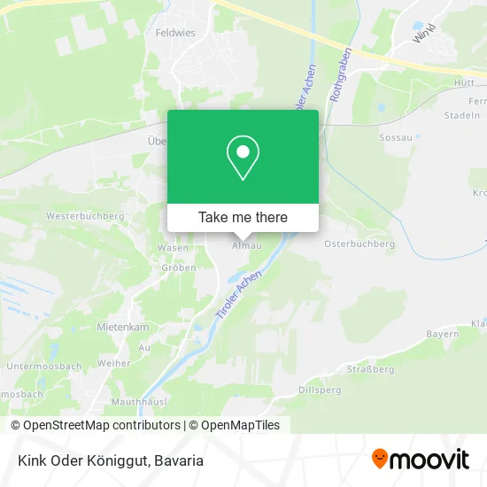 Карта Kink Oder Königgut