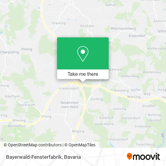 Карта Bayerwald-Fensterfabrik