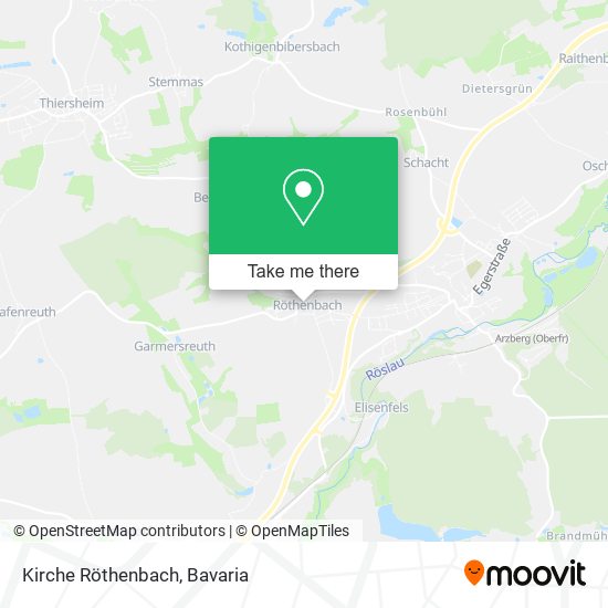 Kirche Röthenbach map