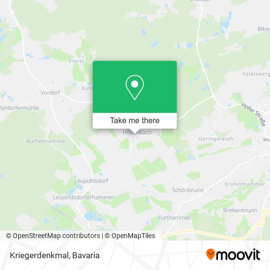 Карта Kriegerdenkmal