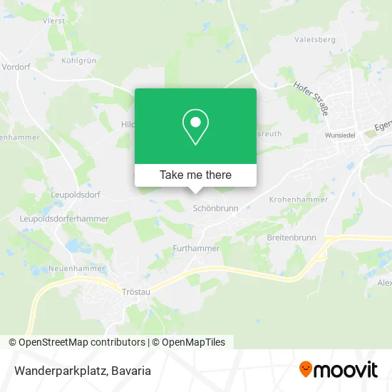 Карта Wanderparkplatz