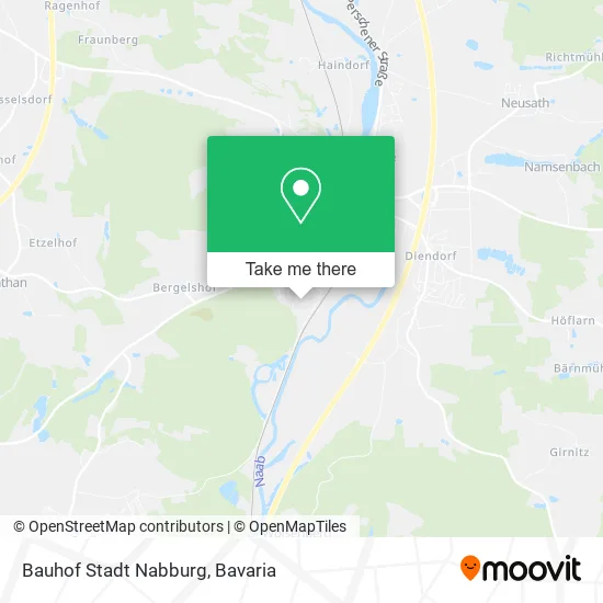 Карта Bauhof Stadt Nabburg