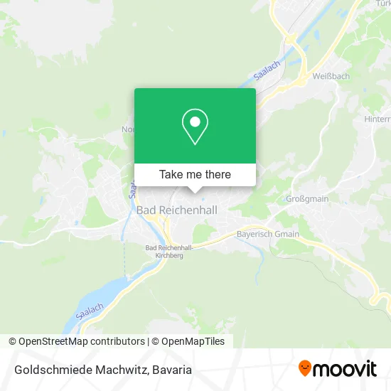 Карта Goldschmiede Machwitz