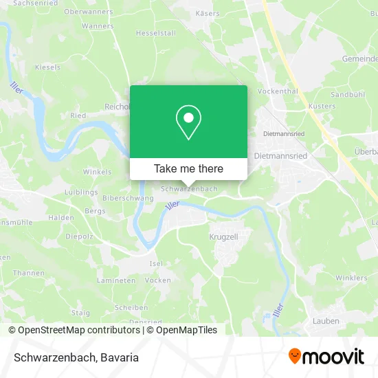 Карта Schwarzenbach