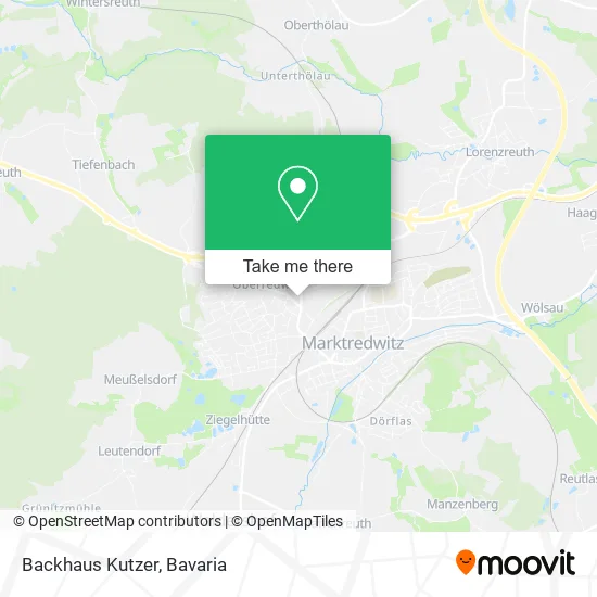 Карта Backhaus Kutzer