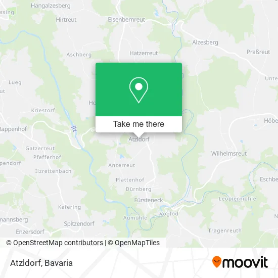 Карта Atzldorf
