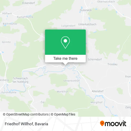 Карта Friedhof Willhof