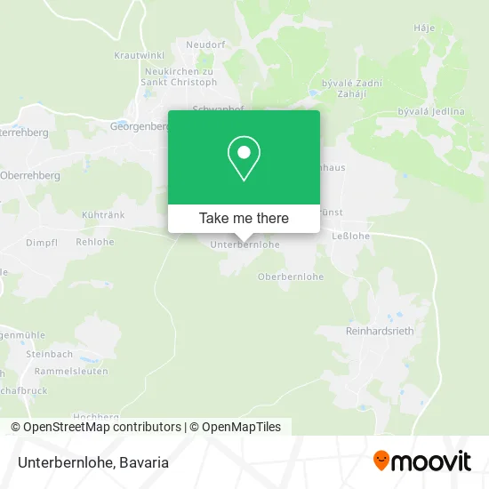 Карта Unterbernlohe