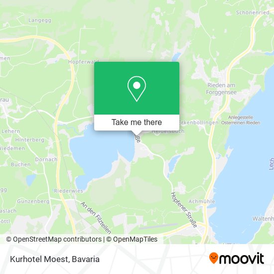 Карта Kurhotel Moest