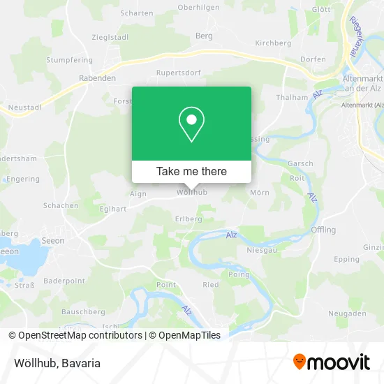 Карта Wöllhub