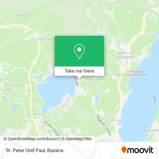 Карта St. Peter Und Paul