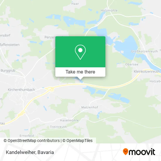 Карта Kandelweiher