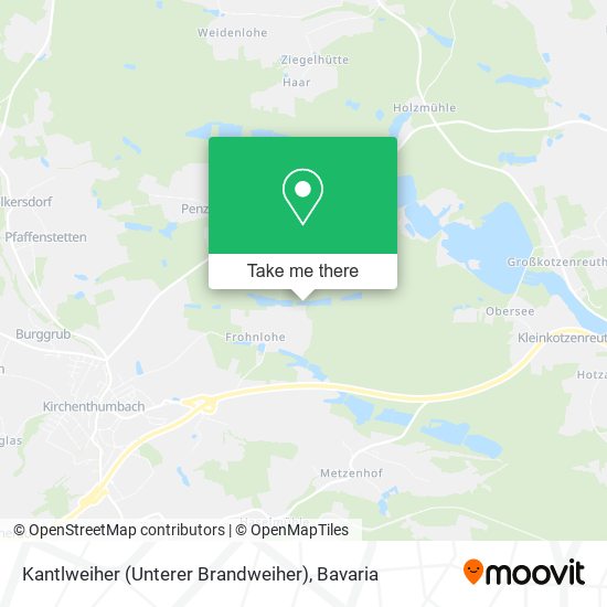 Карта Kantlweiher (Unterer Brandweiher)