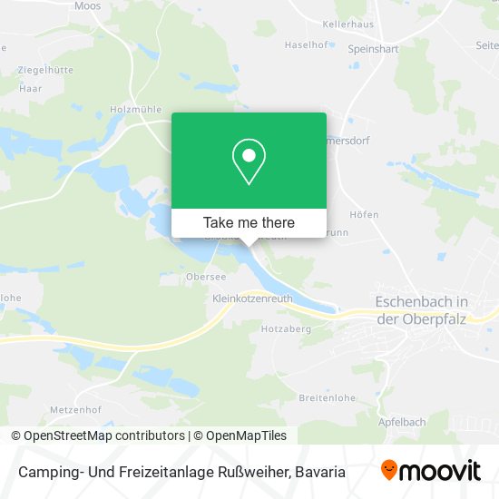 Camping- Und Freizeitanlage Rußweiher map